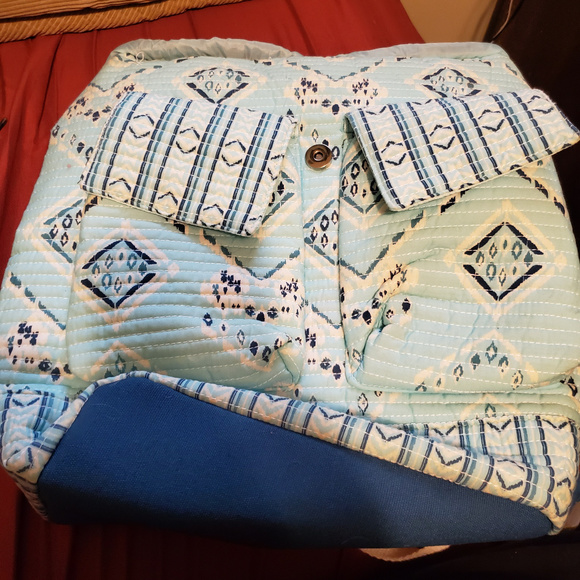 Not Known Handbags - Textured Cloth Backpack